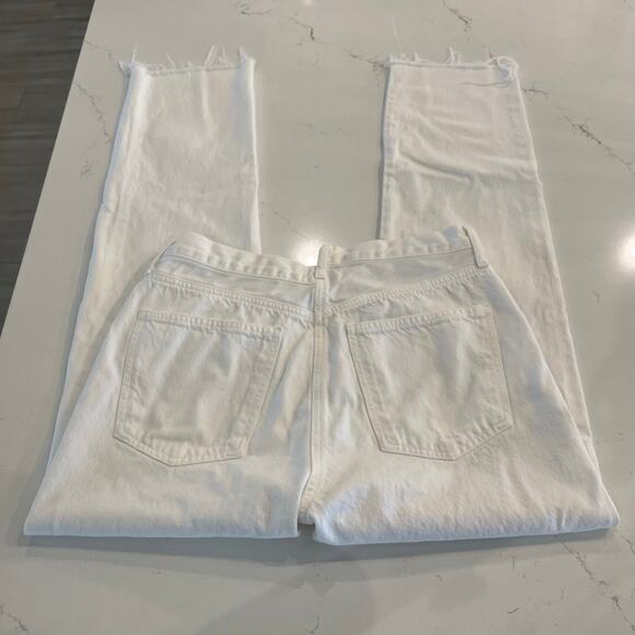 AGOLDE Criss Cross Straight Jeans White in Element Size‎ 29 - Picture 6 of 12